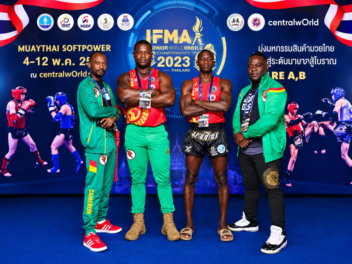 Délégation du Cameroun aux Championnats du monde seniors IFMA 2023, en Thaïlande